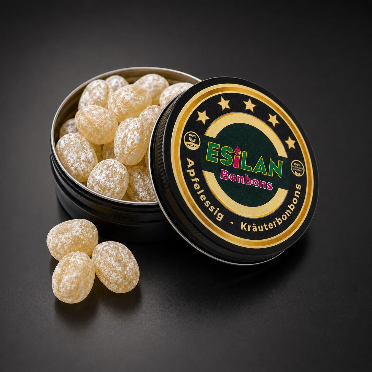  ESILAN Bonbons halb geöffnet